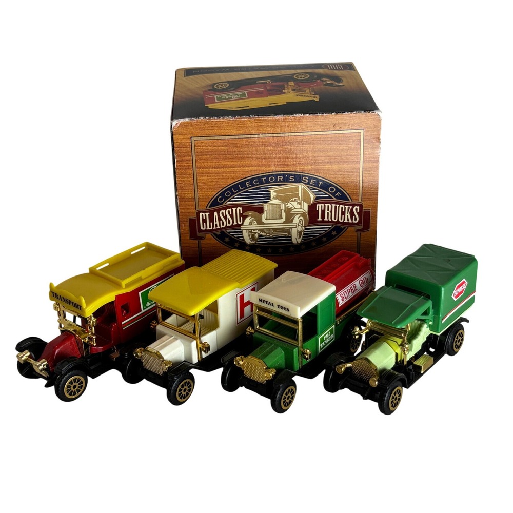 Collectors Set‎ of Classic Trucks - 4 Classic Trucks In The Box